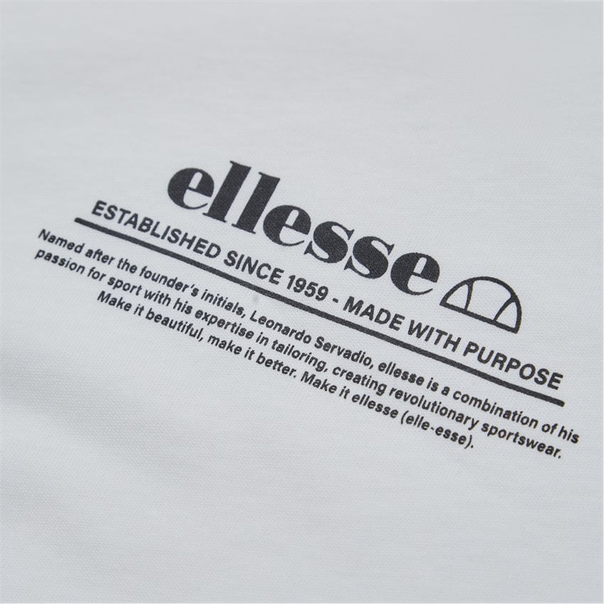 Ellesse T-shirts EL RUSSANO TEE OFF WHITE